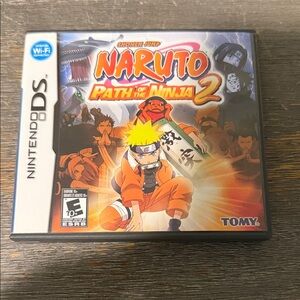 Nintendo DS Naruto: Path of the Ninja 2 - Orange and Black